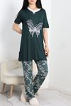Ringviskon Pijama Takımı Zümrüt - 50632.1931.