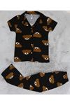 4-13 Yaş Çocuk Pijama Takımı Kiremitayı - 403.1287.
