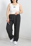 Büyük Beden Bürümcük Pantolon Füme - 50591.2006.