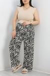 Büyük Beden Bürümcük Pantolon Zebra - 50591.2006.