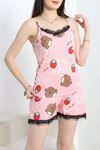 Şortlu Pijama Takımı Şekerpembe - 178.1287.
