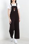 Nakışlı Gabardin Salopet Siyah - 3245.179.