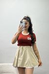 Reglan Kol Likralı Kompak Penye Kiremit - 90992.1878.