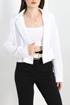 Blazer Ceket Beyaz - 30786.1865.