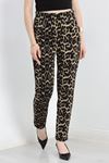 Zra Krep Havuç Pantolon Leopar - 30778.1865.