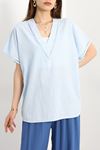 Keten Oversize Bluz Bebemavi - 41565.308.