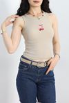 Baskılı Kaşkorse Atlet Taş - 41799.034.