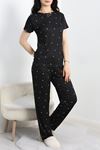 Alt Üst Pegasus Pijama Takımı Siyahkalpli - 50419.1048.