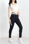 Dar Paça Kot Pantolon Koyulacivert - 40747.1431.