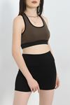 Fitness Şortlu Takım Hakisiyah - 41315.1255.