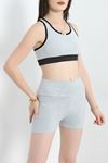 Fitness Şortlu Takım Buz - 41314.1255.
