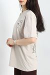 Baskılı Oversize Tişört Taşanti - 40649.1872.