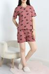 Alt Üst Aynı Şortlu Pijama Takımı Gülkalp - 50695.1961.