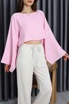 Yarasa Kol Bluz Pembe - 70499.1966.