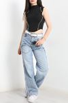 Sıfır Kol Crop Body Siyah - 70522.1855.