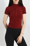 Fermuar Detay Body Bordo - 70516.1855.