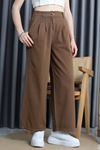 Myfashion Sade Gabardin Pantolon Kahve - 25412.1994.