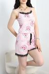 Şortlu Pijama Takımı Tozpembe - 178.1287.