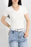 V Yaka Body Beyaz - 70540.1388.