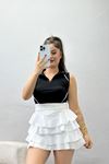 Sıfır Kol Crop Body Siyah - 70522.1855.