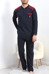Erkek Pijama Takımı Lacivert - 20833.1838.