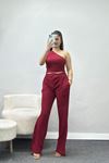 Bürümcük Kumaş İkili Takım Bordo - 30916.1837.