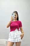 Kesim Detay Kaşkorse Body Fuşya - 41336.1856.