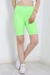 Fitilli Biker Tayt Neonyeşil - 50697.1967.
