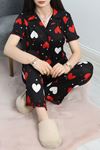 Pegasus Fırfırlı Düğmeli Pijama Takımı Kırmızıbenek - 671.1287.