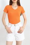 V Yaka Body Turuncu - 70540.1388.