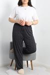 Büyük Beden Poliviskon Pijama Altı Lacivert - 41303.1048.