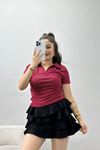 Polo Yaka Body Bordo - 70611.1019.
