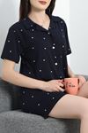 Milan Kumaş Şortlu Düğmeli Pijama Takımı Küçükkalp - 277.1287.