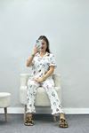 Pegasus Fırfırlı Düğmeli Pijama Takımı Pembekalp - 671.1287.