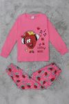 5-12 Yaş Penye Çocuk Pijama Takımı Pembe - 50714.2028.