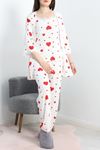 Pegasus Üçlü Pijama Takımı Kırmızıkalp - 66666.1287.