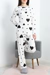 Pegasus Alt Üst Aynı Pijama Takımı Beyazsiyah - 50749.1048.