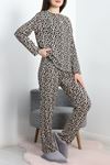Pegasus Alt Üst Aynı Pijama Takımı Leopar - 50749.1048.