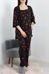 Pegasus Üçlü Pijama Takımı Siyahkiraz - 66666.1287.