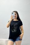 Taş İşlemeli Viskon Bluz Siyah - 70651.599.