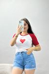 Reglan Kol Likralı Kompak Penye Kırmızı - 90996.1878.