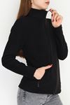Unisex Polar Ceket Siyah - 51002.053.