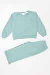 4-10 Yaş İki İplik Şardonsuz Çocuk Takım Mint - 55042.1776.
