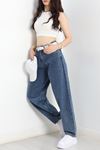 Baggy Kot Pantolon Mavi - 31158.2059.