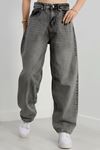 Tokalı Baggy Kot Pantolon Açıkfüme - 31159.2059.