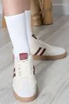 Kadın Spor Günlük Ayakkabı Bejbordo