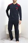 Süprem Erkek Pijama Takımı Lacivert