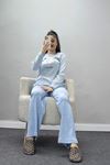 Kaşkorse Pijama Takımı Mavi - 52141.1567.