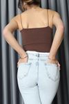Çıtçıtlı Bodysuit Kahve - 71767.444.