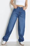 Kadın Baggy Kot Pantolon Mavi Model TV-78522